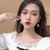 Geometric Girl Party Korea Fruit Fashion Jewelry Clip Earrings Grape String Earrings Drop Earrings
