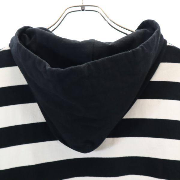 LABRAT Border Pattern Long sleeve Sweatshirts M Black x white Men's Used