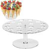 16 Holes Transparent Acrylic Ice Cream Stand Cake Cone Stand Holder Wedding Buffet Food Display Stand  Baking Kitchen Tools