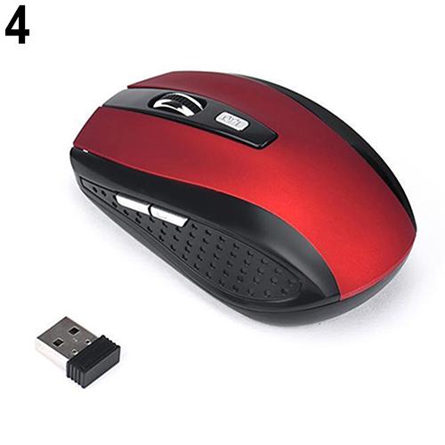 Wireless Gaming Mouse 1200dpi 2.4GHz Ergonomic USB Receiver Mice Wireless Mouse for PC Laptop