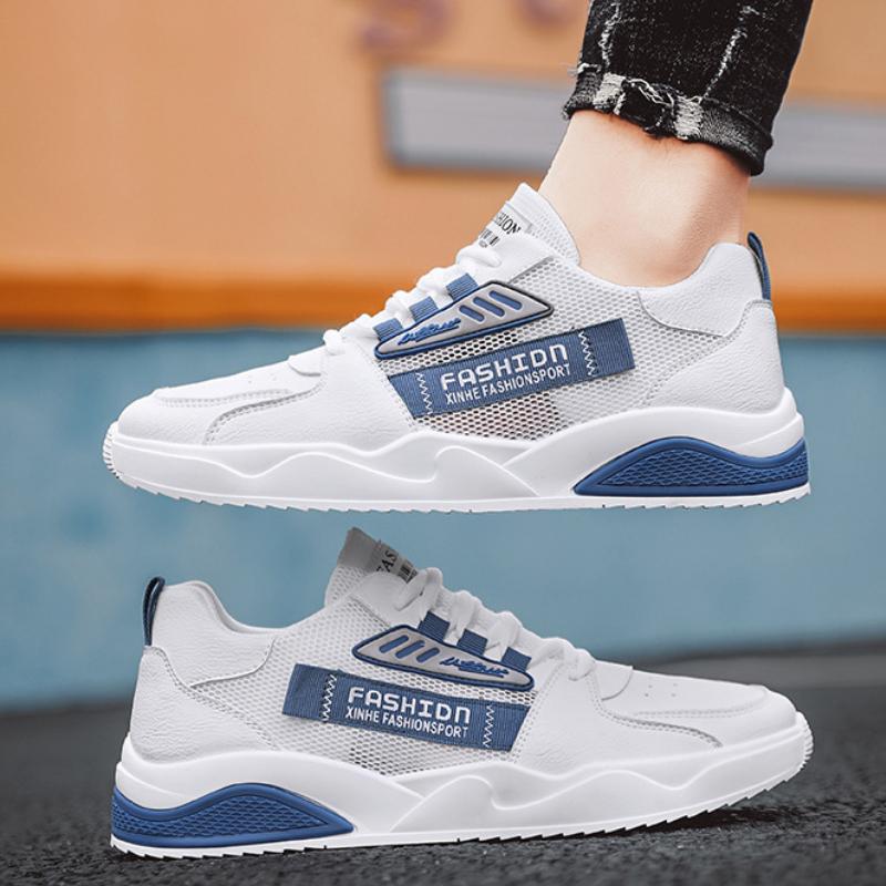 fashion 2024Men's Mesh Breathable Sports Casual Shoes  New Running Shoes Outdoor Anti-skid Running Shoes Men Fashion Sports Shoes