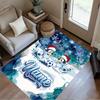 Bluey's Soccer Adventure Customizable Name Carpet Design for Hallway Game Room Entryway Bedrooms Antislip Carpet Decorate Offices Gift for Festivals