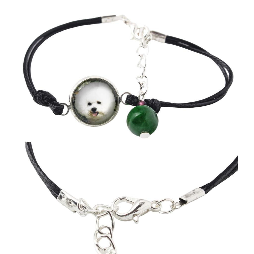 Bichon Frise, Bichon Tenerife, Bichon a poil frise – Bracelet in a box with your photo, feminine jewelry | Art-Dog