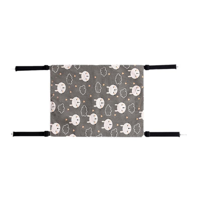 Adjustable Fleece Cat Hammock Bed for Hammies & Chinchillas - Thickened Hanging Pet Cage Hammock