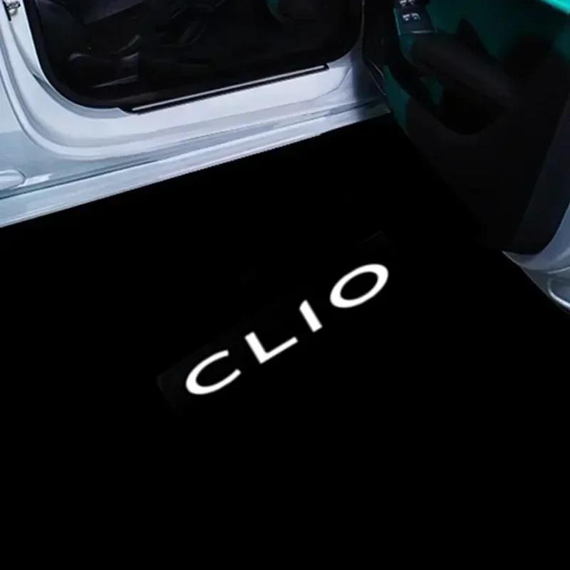 

LED For Clio Captur twingo megane A CLIO INITIALE RS GT Sport MK2 MK3 MK4 MK5 Car Door Courtesy Light Projector Welcome Lamps 2PCS