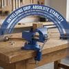 Heavy-Duty Table Clamp Cast Steel Compact Clamp Making Portable Small Vice  Metalworking