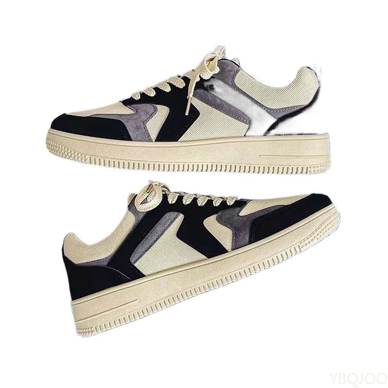 Spring Autumn Men's Canvas Shoes Korean Edition Trendy Versatile Board Shoes Men's Low Top Casual Simple Comfortable Cloth Shoes