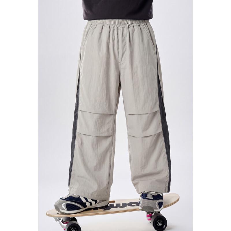 Montagut Boys' Summer Lightweight Wide-Leg Casual Pants