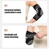 1Pc Sports Elbow Brace Compression Support Sleeve For Tendonitis, Tennis Elbow, Golf Elbow Treatment - Reduce Joint Any Activity