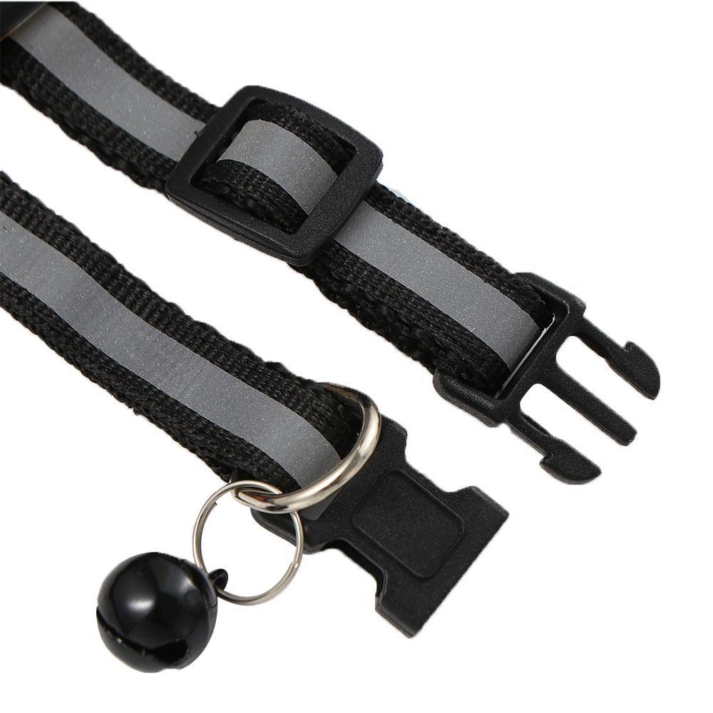Reflective Soft Dog Accessories For Puppy Kitten Nylon Light Up Night Cat Collar Necklace Pet Collar Pet Supplies