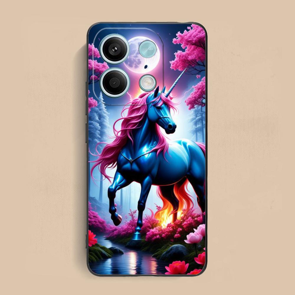 

Fantasy Unicorn Mobile Phone Case for Xiaomi Redmi Note 14 13 12 11 S Pro Plus 4G 5G Colorful Printing Cover Pretty Smartphone Redmi Note 14 4G (Global)