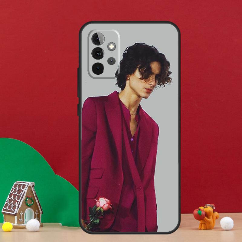 Timothee Chalamet Actor Case For Samsung Galaxy A54 A06 A16 A26 A36 A56 A53 A32 A52 A33 A13 A55 A35 A15 A14 A34 A17