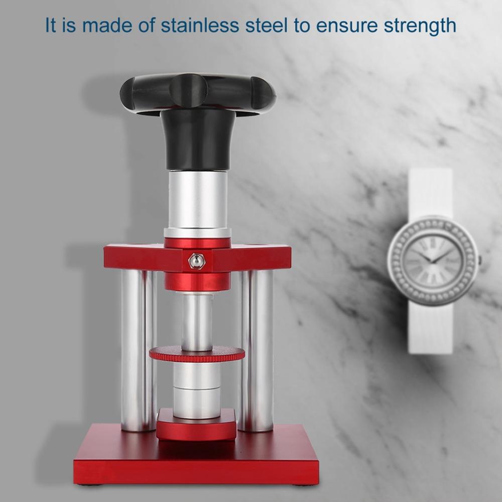 Large Size Watch Case Press High Precision Back Press Easy Use Case Closer Shop Use