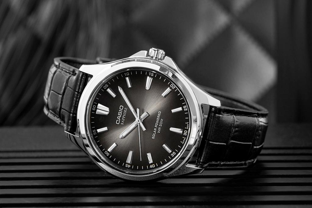 Men's Watch CASIO Solar MTS-RS100L-1AVDF + BOX