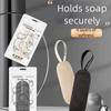 Double-Sided Bath Cleansing Foaming Net With Lanyard Bathroom Mesh Soap Pocket Soap Bag Bath Use