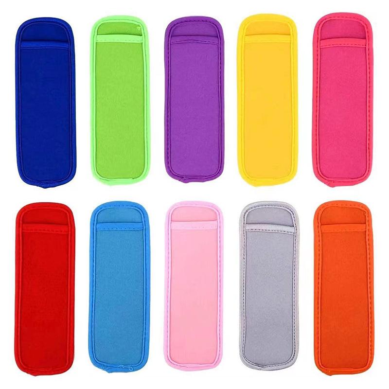 Eco-Friendly Neoprene Popsicle Sleeve - Waterproof & Insulated Ice Cream Holder
