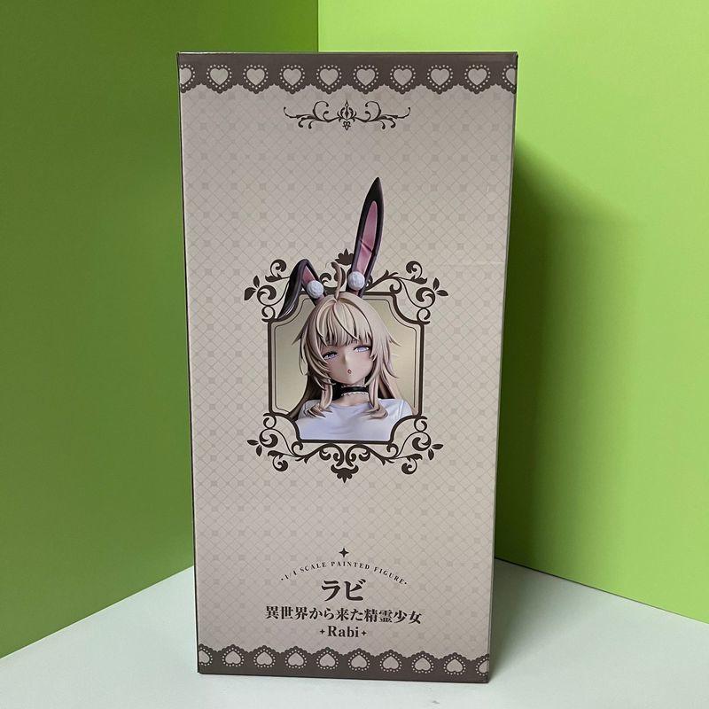 45cm Elf Girl From Another World Rabi Bunny Girl 1/4 Scale 45cm Gk Statue Anime Figure Collectible Model Desktop Decoration Gift