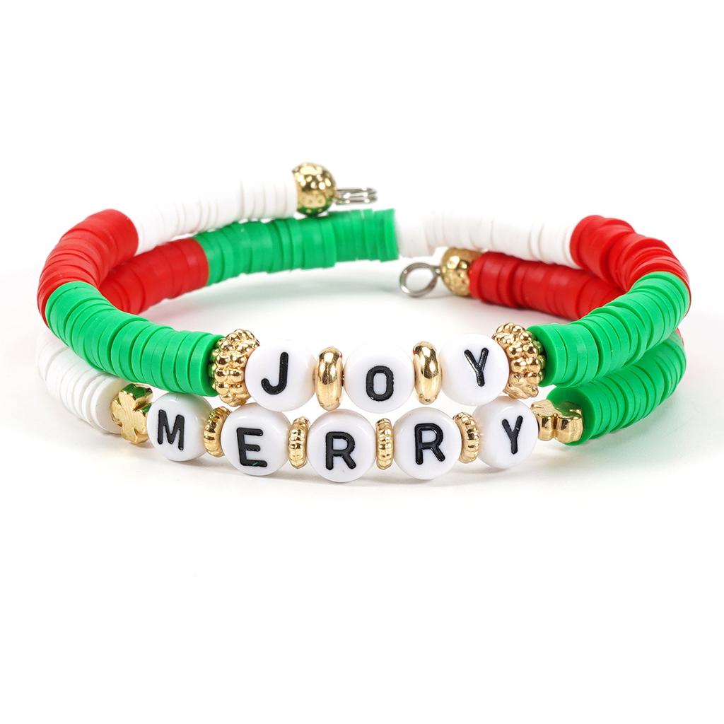 JYL TS Bracelet Bohemian Christmas  Bell Beads Ignites Joy