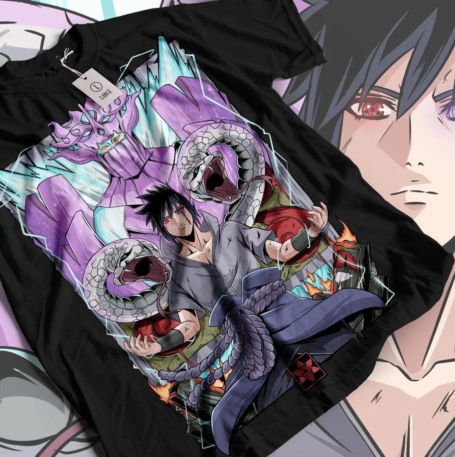 Sasuke uchiha Unisexga strip naruto anime Unisexga unisex tshirt tshirt soft tee S