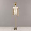 Korean Style Electroplated Female Torso Mannequin for Clothing Display