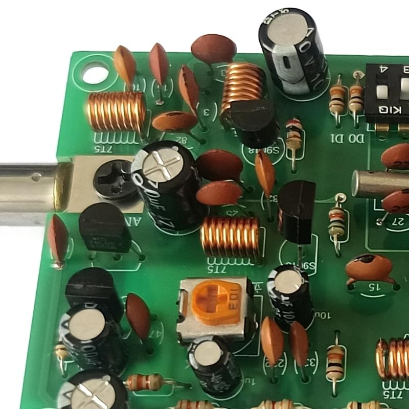 FM Transmitter Circuit Board BH1417F Chip with Antenna Perfect for Electronics Education and Campus Radio Projects