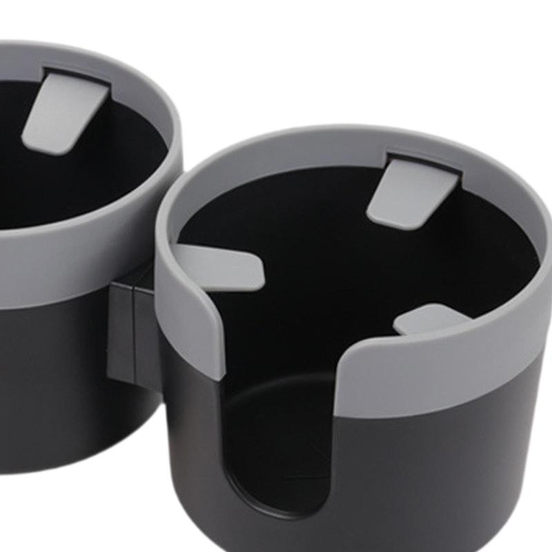 Car Cup Holder Insert Adjustable Base Multifunctional Double Cup Holder Detachable Drinks Holder for Automotive Truck Auto