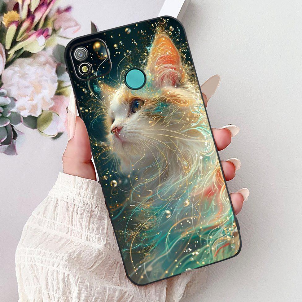 6.0" For Tecno Pop 4 Case Silicone Funny Luxury Cute Cartoon Cat Girls Cool Boys Back Cover For Techno Pop4 Phone Case BC2c BC1s
