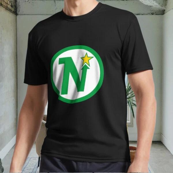 

New Thunder Bay North Star Active Logo Men s Black T shirt Funny Size S to 5XL 2XL