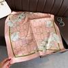 70*70cm Women's Square Scarf Soft Satin Floral Print Wrap Foulard Neckerchief Bandannas Hair Skinny Tie Hijab Shawls