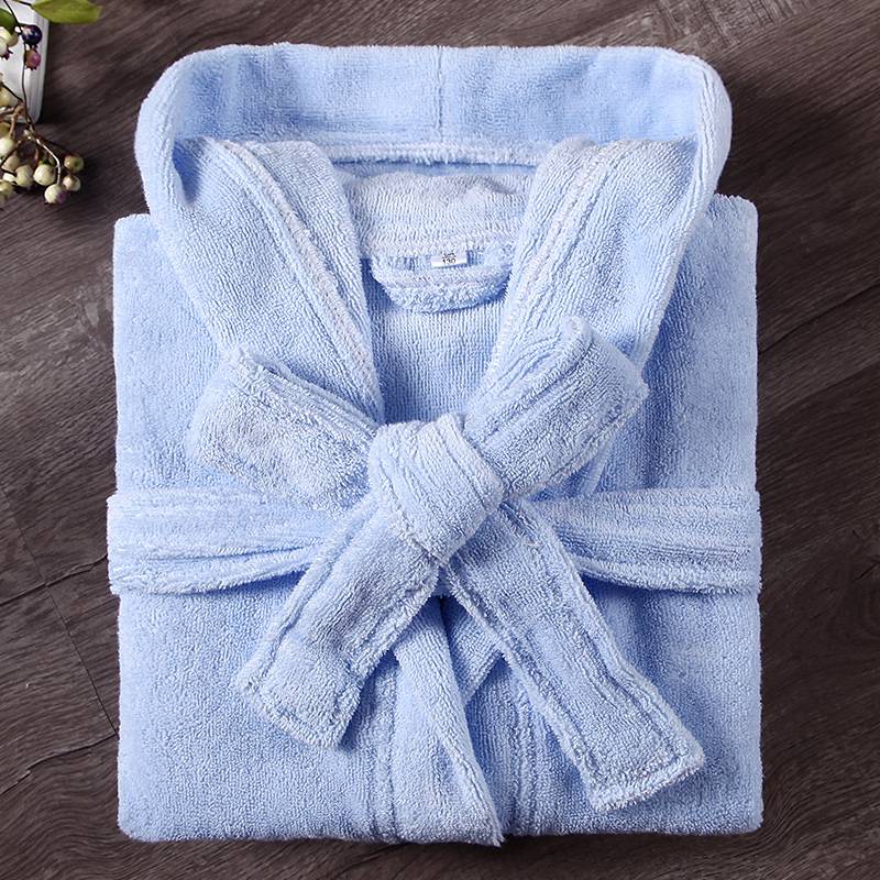 

Summer Bathrobe Kids Boys Robes Children Bathrobe Hooded Cap Soft Velvet Robe Kids Cotton Warm Clothes Baby Lovely Home Clothes L синий