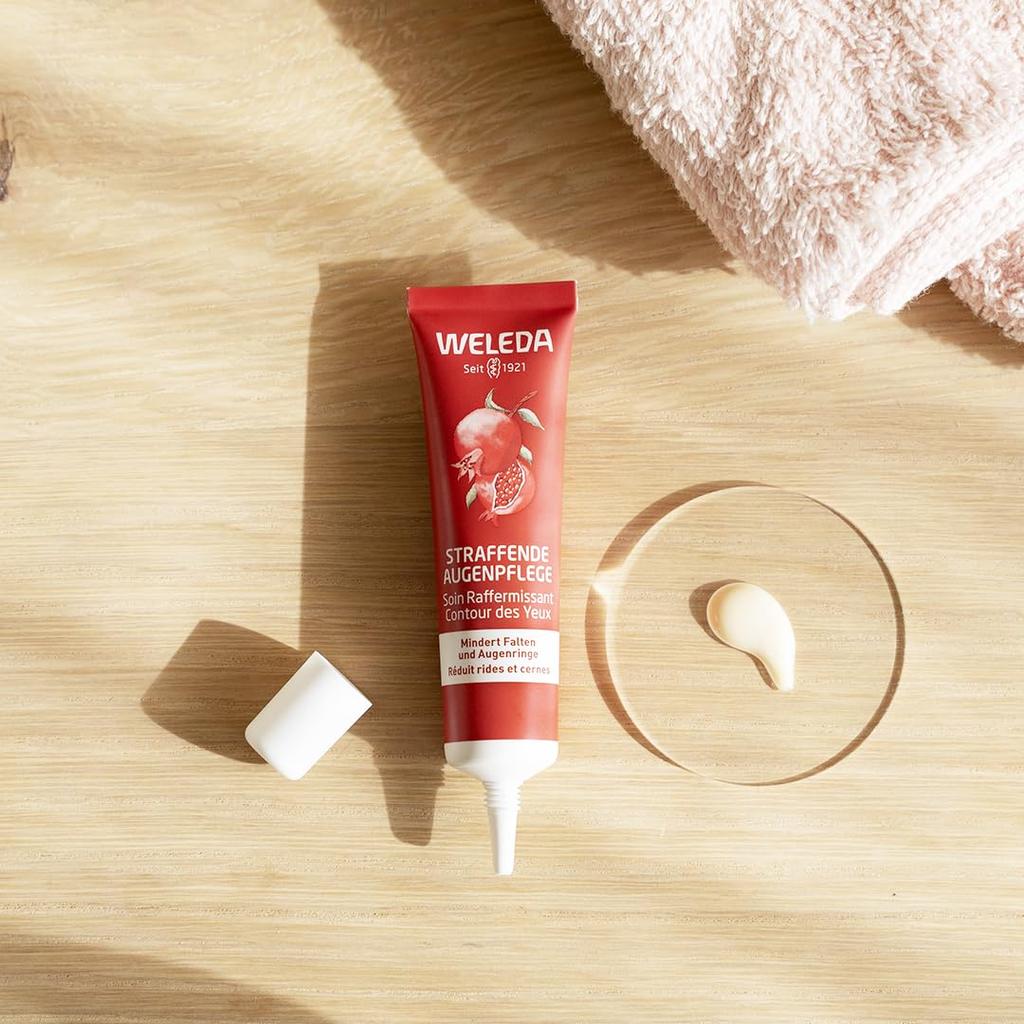 WELEDA Pomegranate Firming Eye Cream N 12mL Eye Cream No Essential Oils Natural Ingredients Organic [Official] Fragrance-free