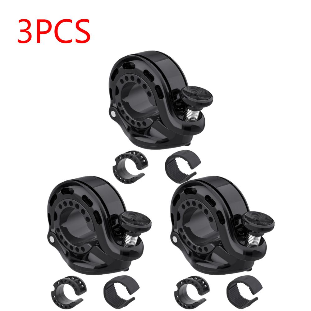 1-3PCS Bicycle Bell for Apple AirTag Aluminium Alloy MTB Cycling Horn Anti-Theft Bike Handlebar Bell for Road Bike Ebike MTB