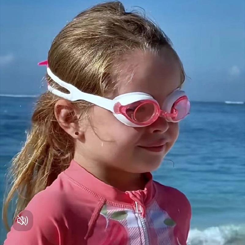 High-definition anti-fog swimming goggles for men, women, and children, high-definition flat silicone swimming goggles, diving goggles, swimming