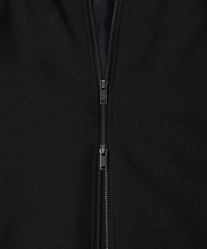Musinsa Standard Crepe High-Neck Blouson Jacket [Black]