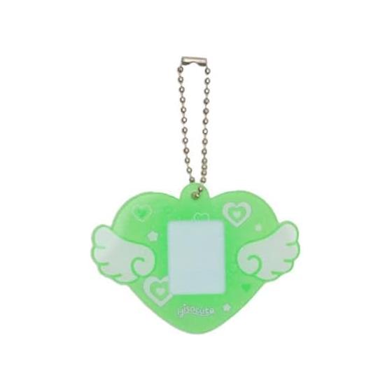 [Wego] Heart Angel ID Photo Case Keychain Oshikatsu Oshikatsu Goods Otakatsu Cute Gift Women s