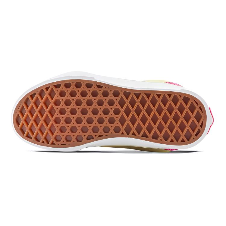 Vans Kids Knu Skool Pink Yellow VN000CYUDFE