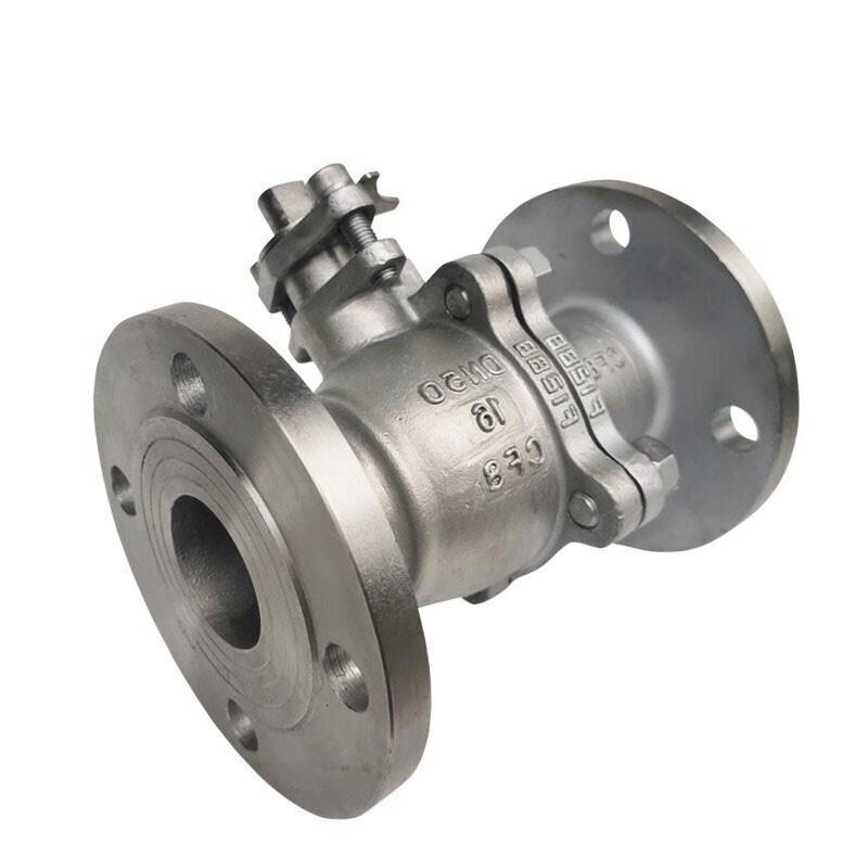Q41F-16P Stainless Steel Manual Flange Ball Valve