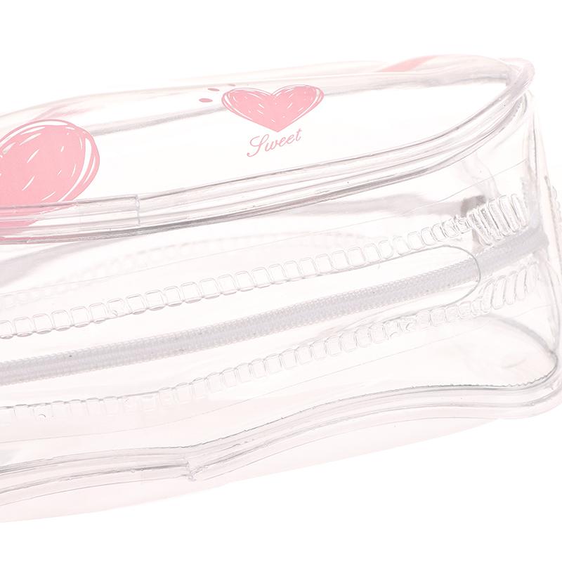 Transparent Outdoor Pvc Mini Doll Display Bag Coin Purse Pendant Pouch Organizer Wallet Key Lipstick Earphone Storage Bag