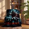 Freddy Krueger Custom Flannel Blankets Soft Warm Cozy Throws for Home Decor Holiday Gifts