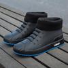 Men's Waterproof Fashion Short Rain Boots - Non-Slip, All-Season Rubber Shoes
