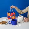 Creative Ins Style Coffee Mugs with Spoons, High Appearance Level Mugs, Housewarming Gift Box