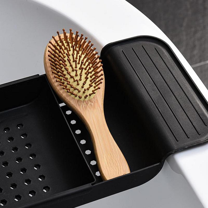 Extendable Bathtub Shelf Bathtub Shelf Retractable Bathtub Storage Rack Bath Tray Shelf Tub Towel Storage Shelf Storage Organize