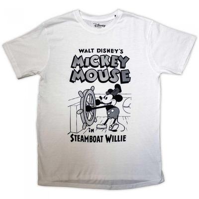Mickey mouse Unisex-Erwachsene Steamboat Willie T-Shirt