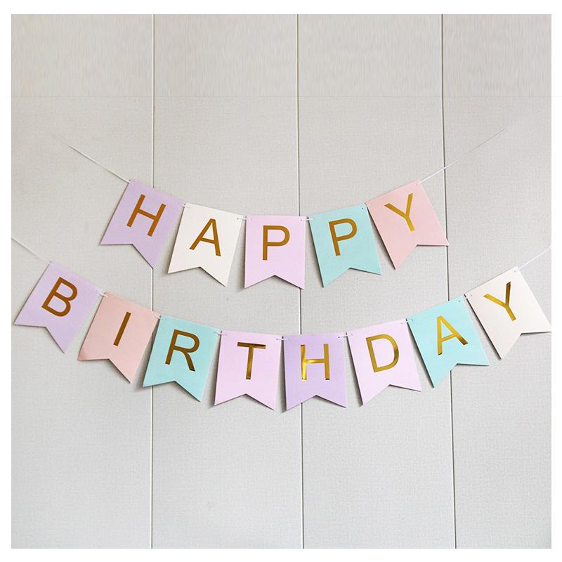 Banner Coda di Pesce Buon Compleanno - Decorazione per Festa di Bambini