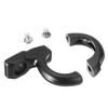 Pair of Adapters for Attaching Rearview Mirrors To the Handlebar of an Atv Motorcycle