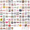 100Pcs/Set Thanks Teacher . Teachers' Day Series 01 Stickers Waterproof DIY Fashion Decals Stickers
