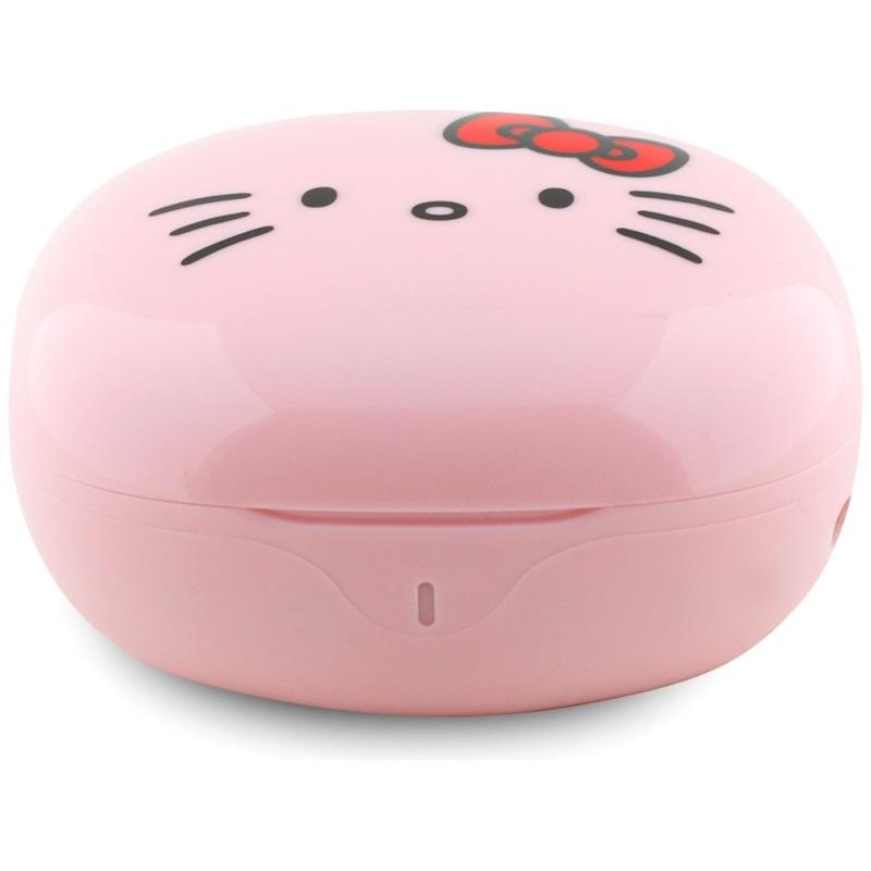Hello Kitty O Glossy Finish - Słuchawki Tws + Etui Ładujące (Różowy)