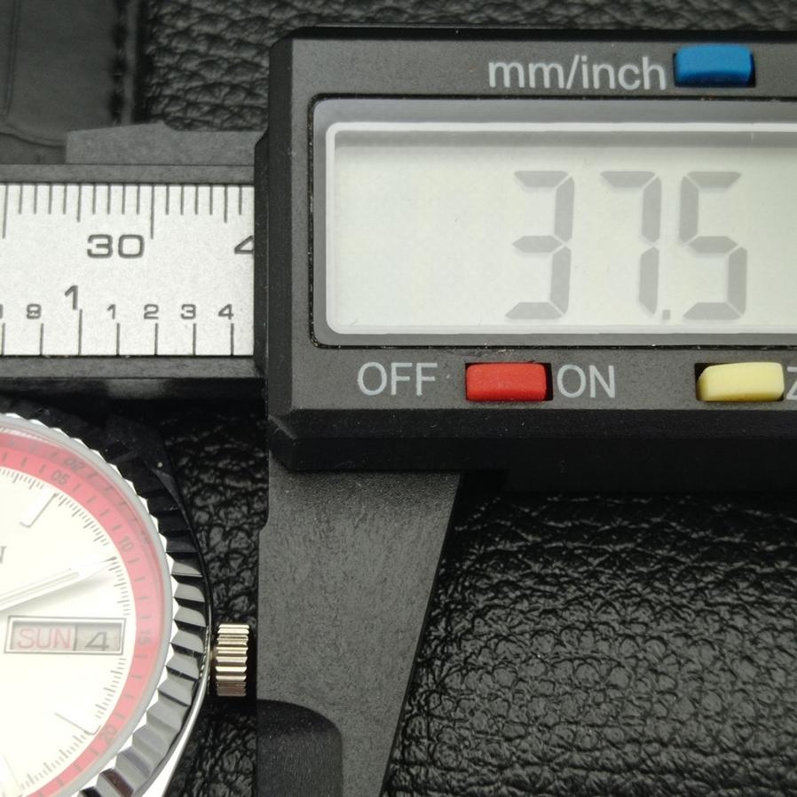 MENS REFURBISHED CITIZEN 8200 JAPAN AUTOMATIC WHITE DIAL WATCH a426235-2 RL620c-a426235