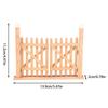 1:12 Scale Dollhouse Fence Door Wooden Doors House Miniature Accessories  Photo Props