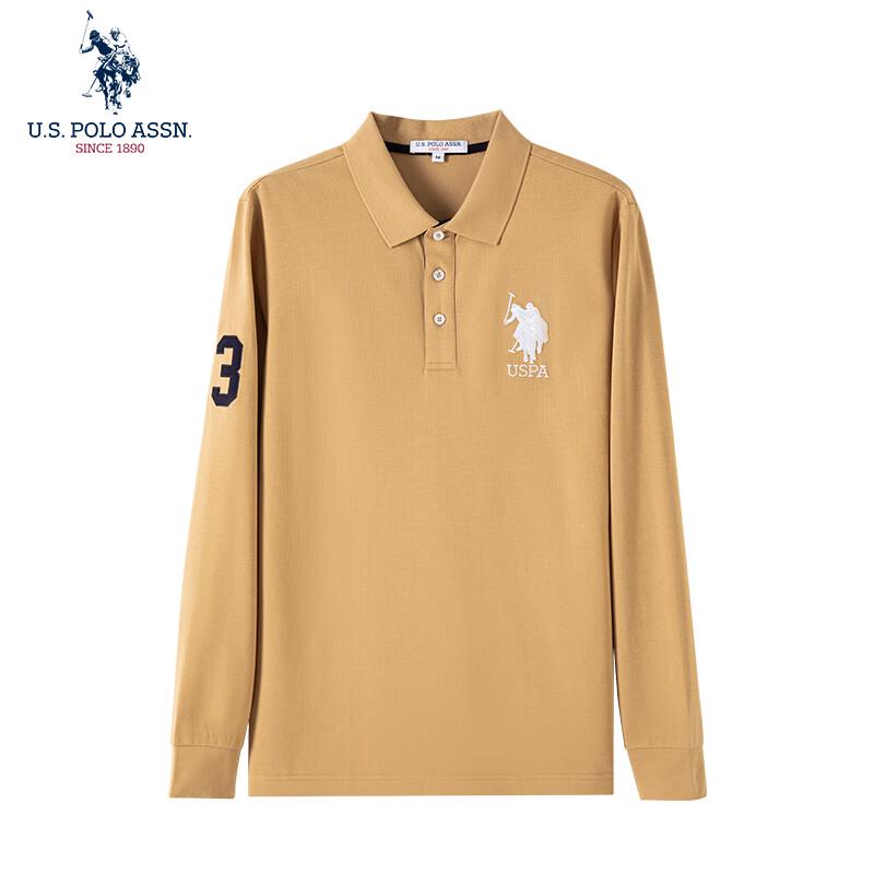 U.S. Polo Assn. Herren Langarm Poloshirt